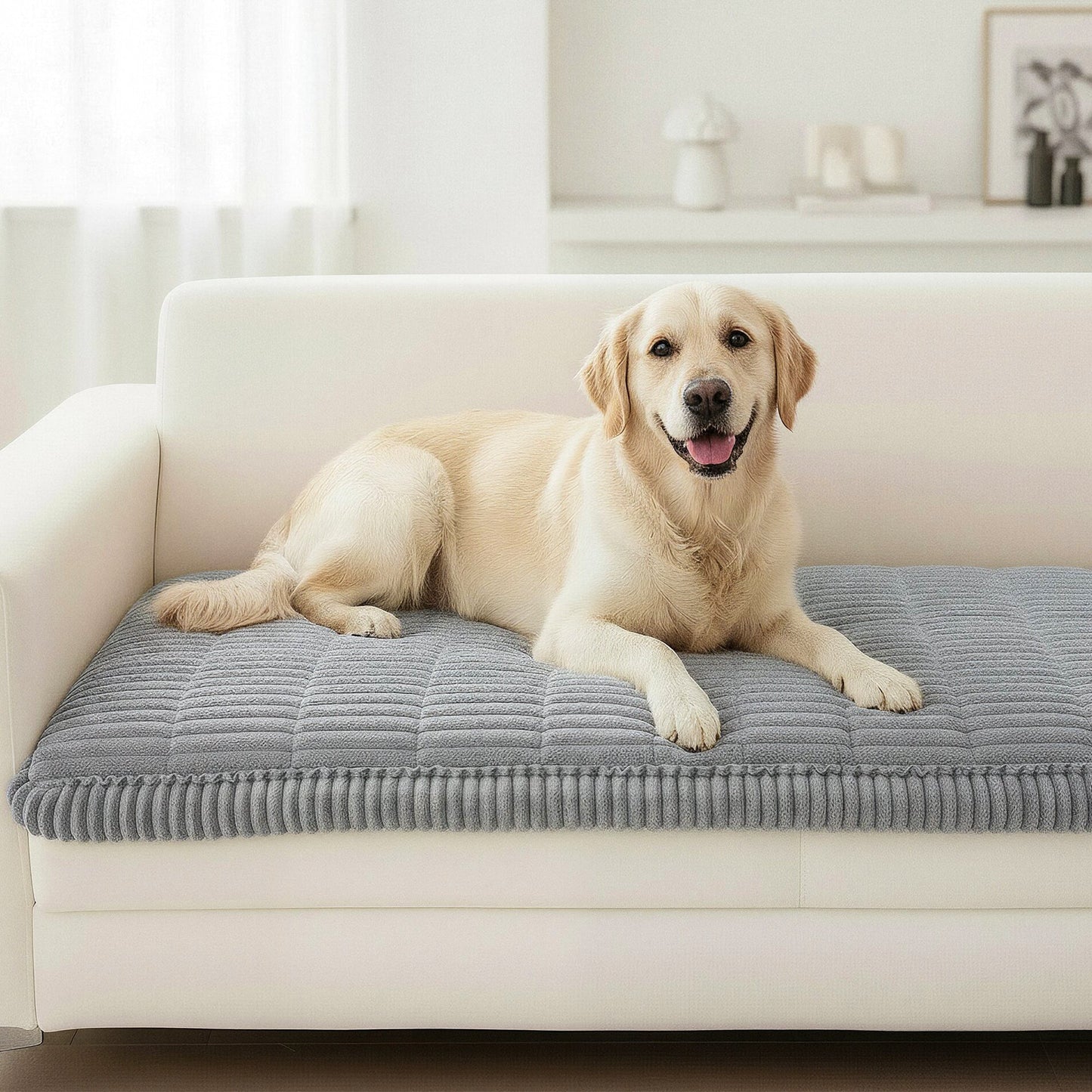 NestPaw™ Plush Pet Couch Cover