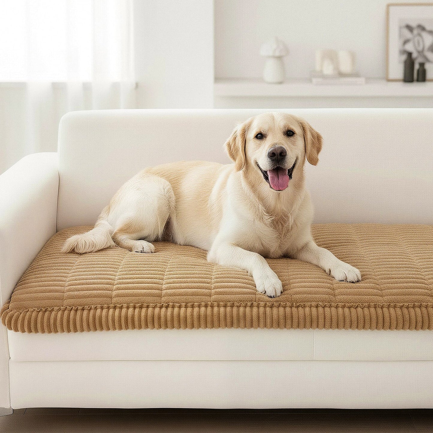 NestPaw™ Plush Pet Couch Cover