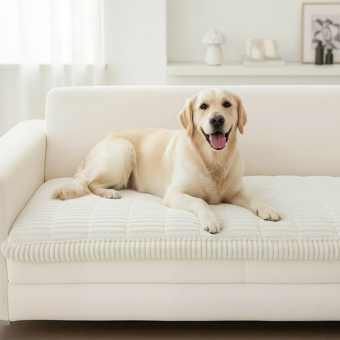 NestPaw™ Plush Pet Couch Cover