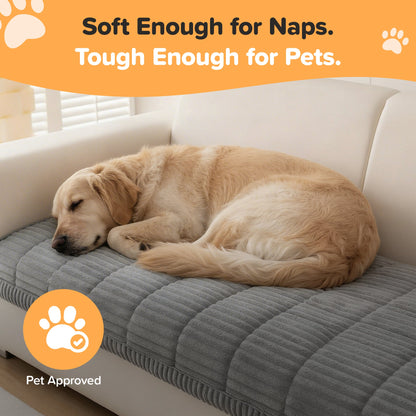 NestPaw™ Plush Pet Couch Cover