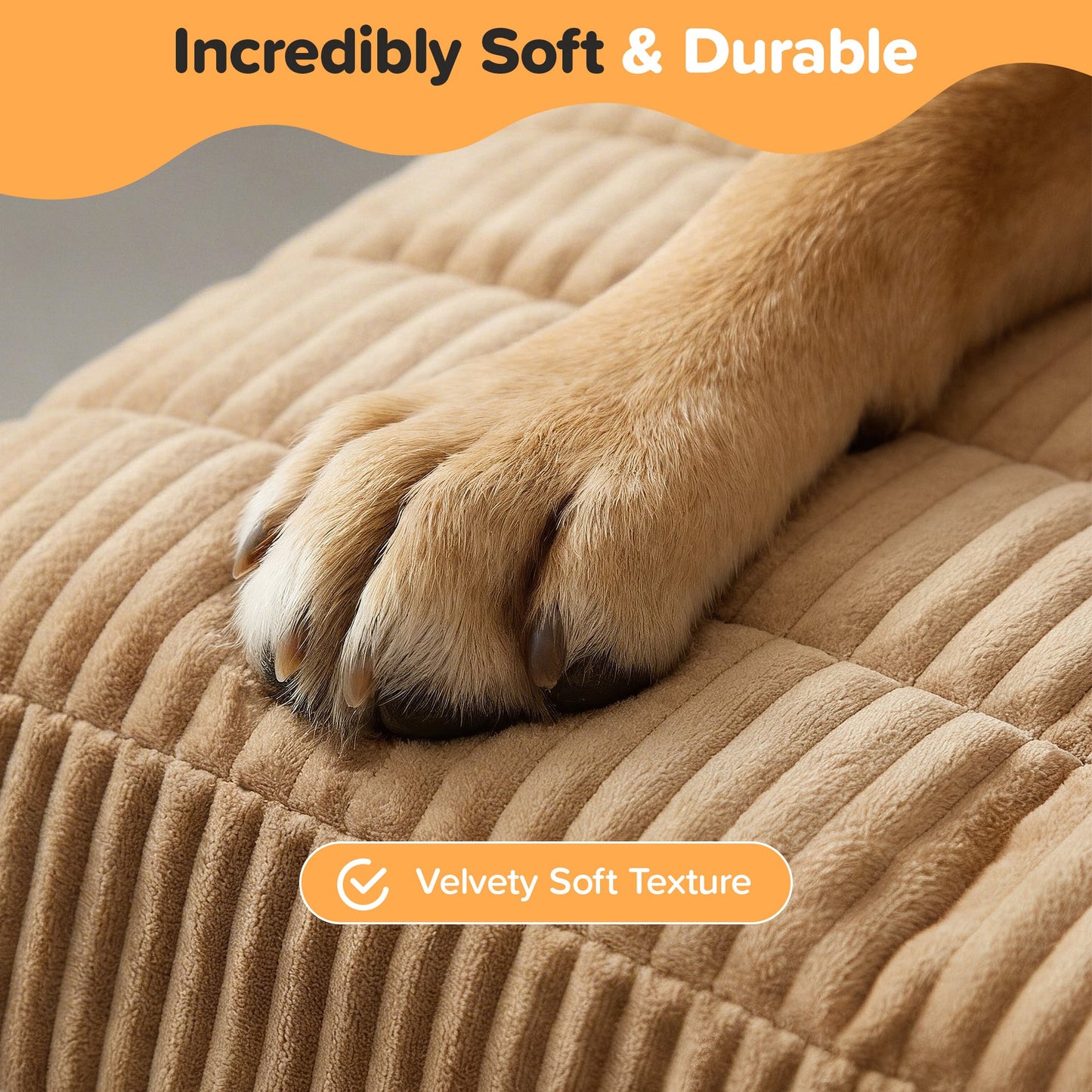 NestPaw™ Plush Pet Couch Cover